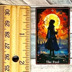 🌀10/$10🌀 Fantasy Tarot Card Reusable Waterproof Vinyl Sticker Decal